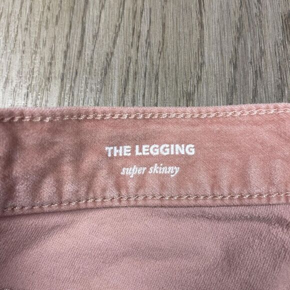 AG Adriano Goldschmied Jeans Womens 27R Pink The Legging Super Skinny Pants - Picture 5 of 13